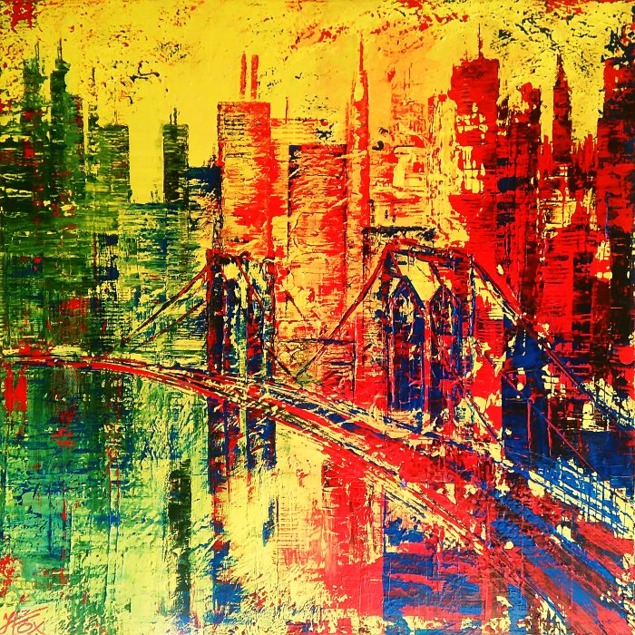 JUST CROSS THAT BRIDGE 130x130cm
Most pred tebou tu nie je náhodou — vedie ťa presne tam, kam máš ísť.
Na druhej strane už existuje všetko, po čom túžiš… stačí sa odvážiť a vykročiť.
