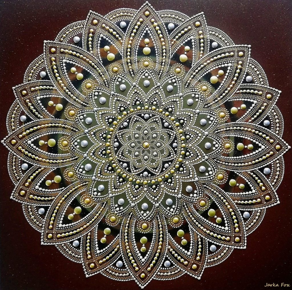 Mandala zdravia a dokonalej harmónie tvorená na mieru do beauty/wellness salónu