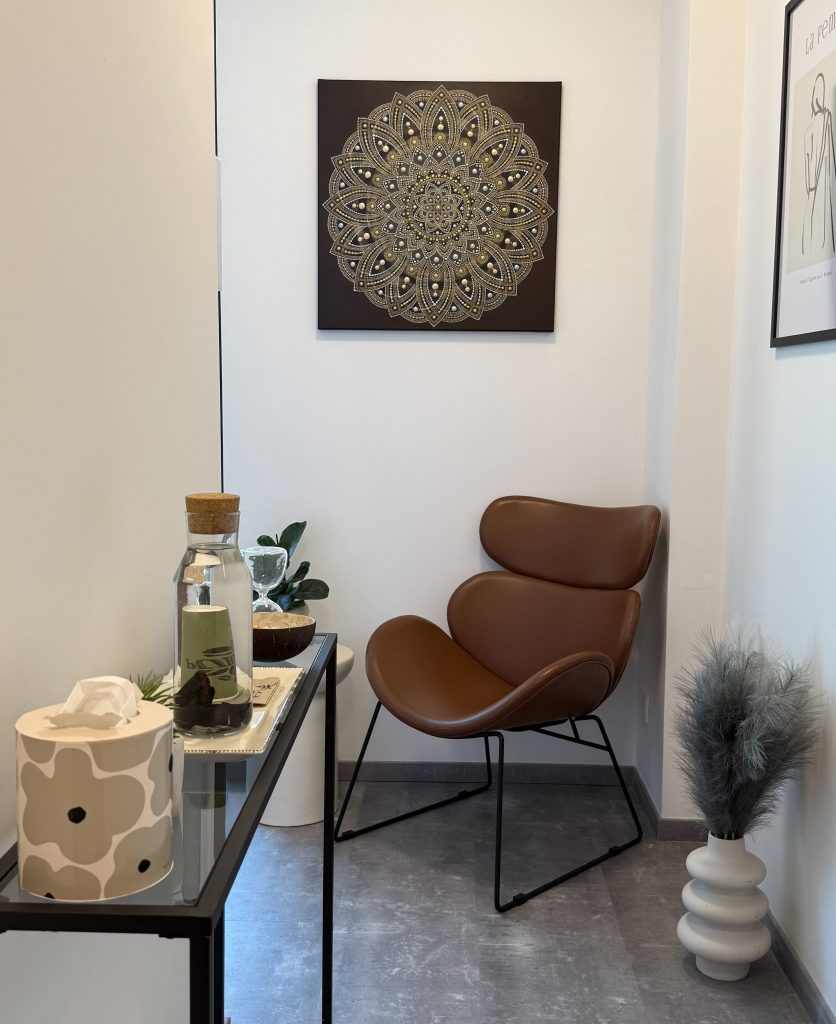 Mandala zdravia a dokonalej harmónie tvorená na mieru do beauty/wellness salónu