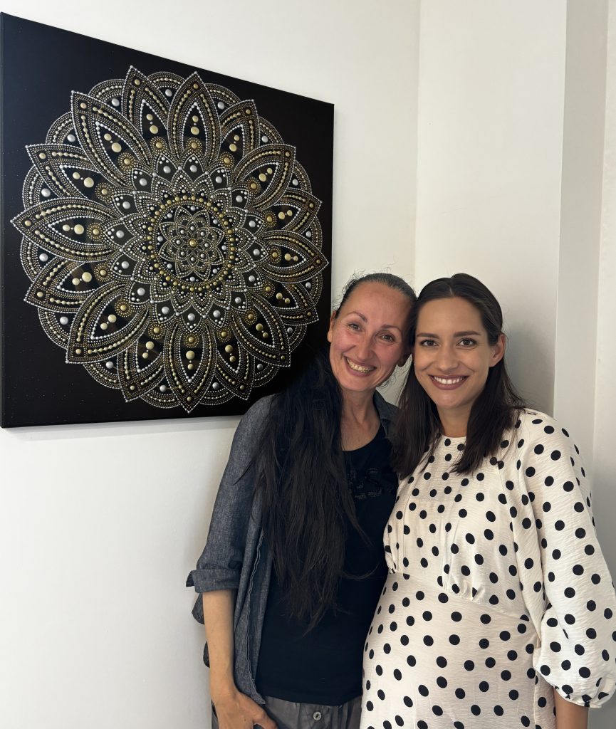 Mandala zdravia a dokonalej harmónie tvorená na mieru do beauty/wellness salónu
