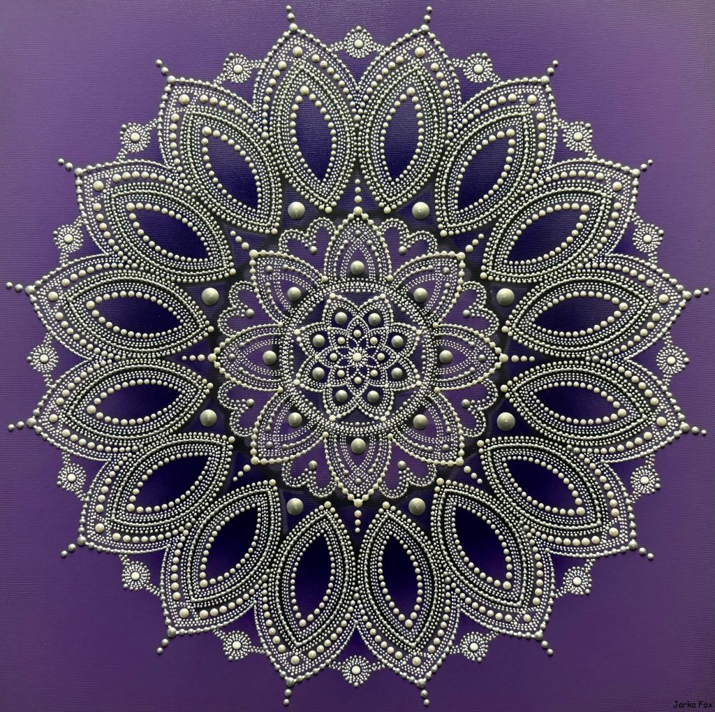 Mandala lásky a šťastného života tvorená na "mieru" do nového domova , OSOBNÝ TALIZMAN