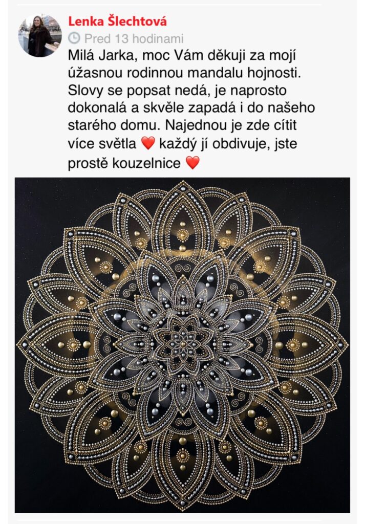 Recenzia- spätná väzba od klientky 