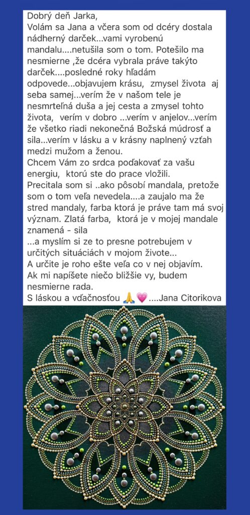 Spätná väzba k mojej tvorbe od klienta