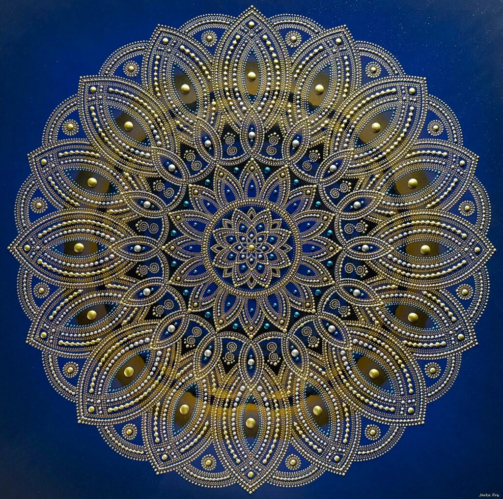 Mandala nekonečnej hojnosti-vysokovibračný energetický obraz na mieru do Vášho domova