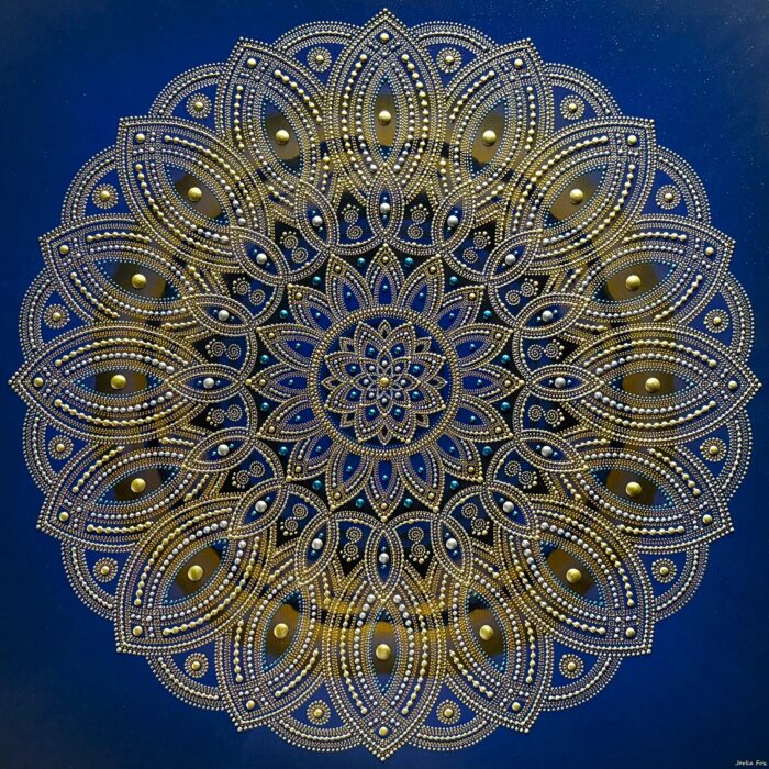 Mandala nekonečnej hojnosti-vysokovibračný energetický obraz na mieru do Vášho domova