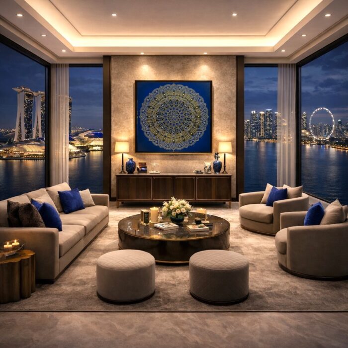 MANDALA HOJNOSTI tvorená na "mieru" do penthouse apartmánu