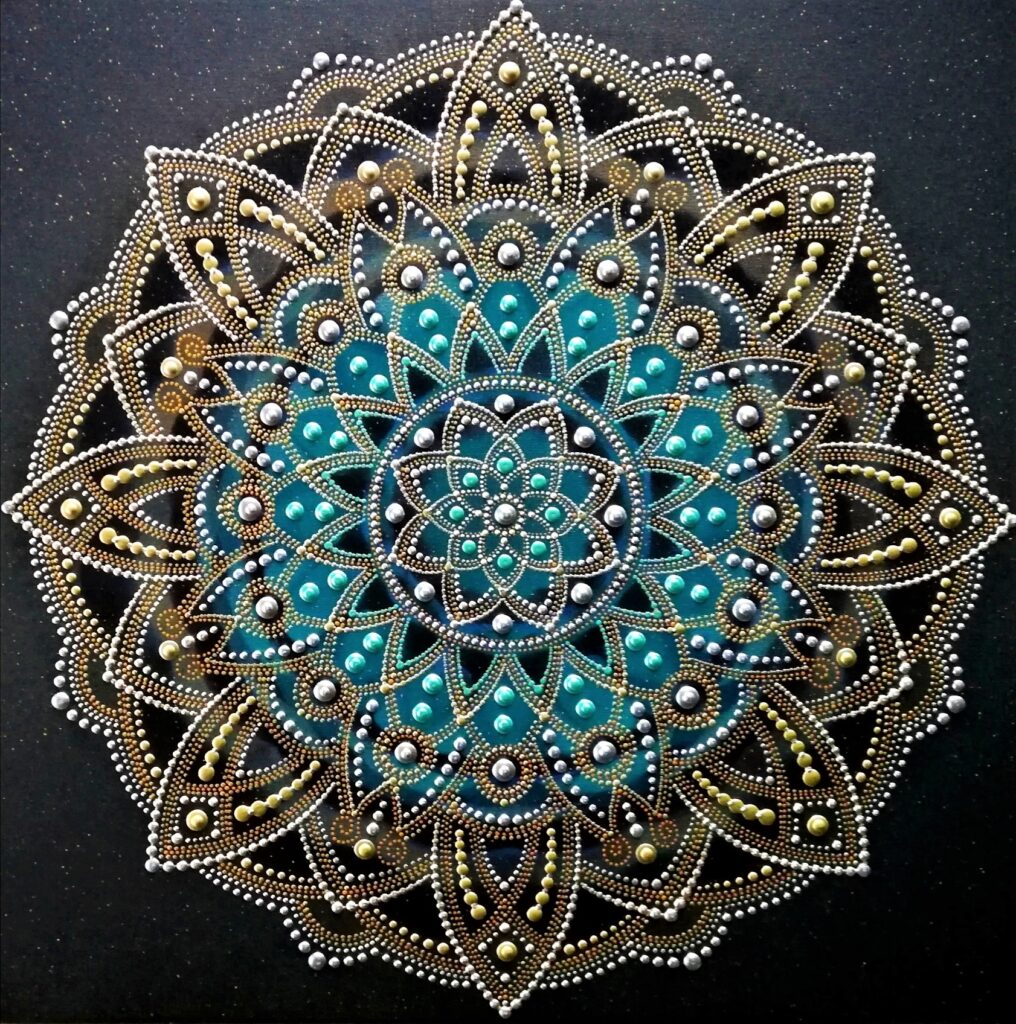 Magická mandala hojnosti a harmónie
tvorená na mieru pre novootvorený kozmetický a manikúrový salón –
pre priestor, ktorý prirodzene priťahuje zákazníčky
a mení ich návštevu na zážitok.