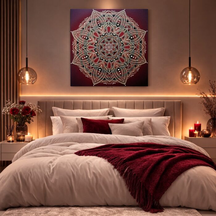 Mandala lásky a vášne do Vašej spálne